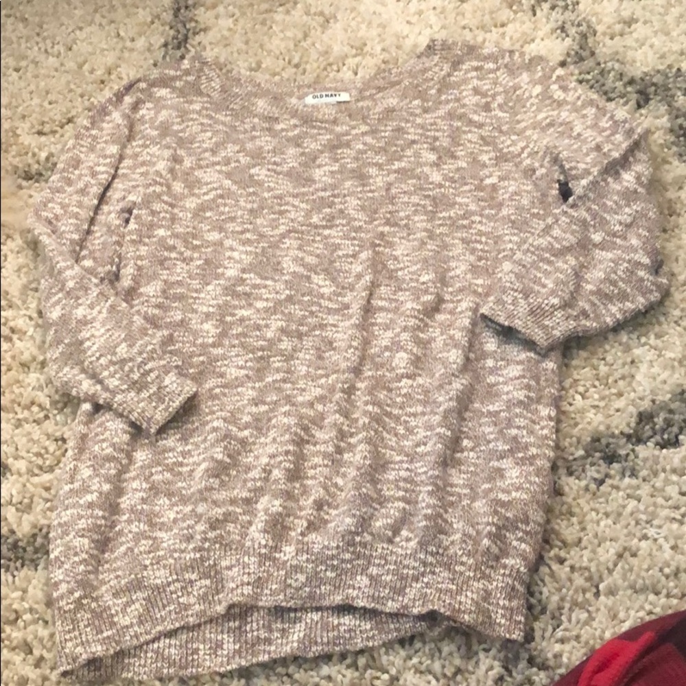 Tan sweater